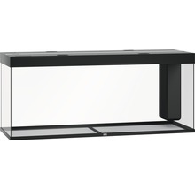 Leeg aquarium met filtersysteem