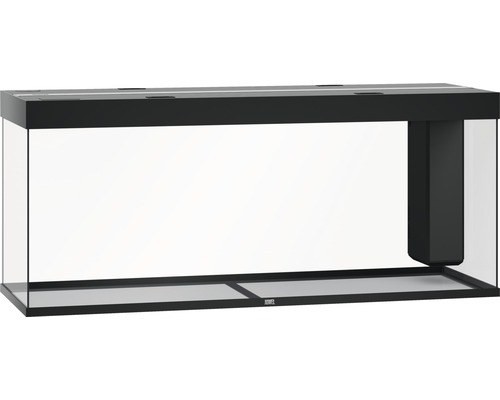 Leeg aquarium met filtersysteem