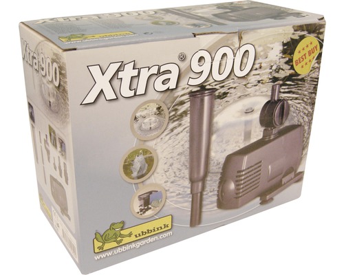 Verpakking van de Ubbink Xtra 900 vijverpomp