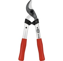 Tuinschaar met rode handgrepen en Felco logo