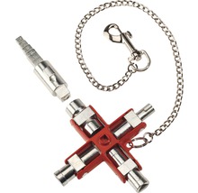 Vierkantsleutel met ketting en bit