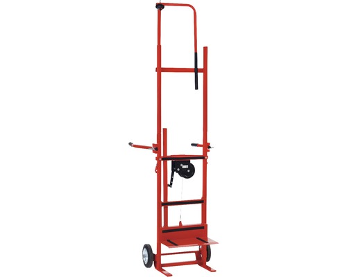 Trappenwagen voor het transporteren van ladingen over trappen