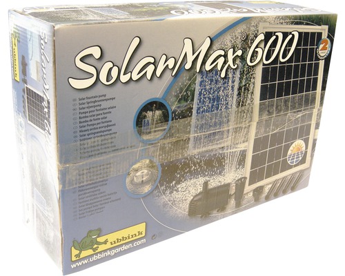 SolarMax 600 solar vijverpomp verpakking