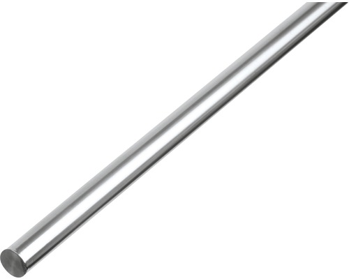 KAISERTHAL Ronde stang Ø 10 mm aluminium zilver 200 cm Ronde metalen staaf
