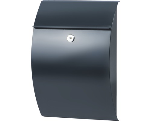 Stalen brievenbus met slot