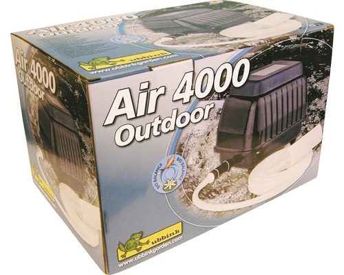 Verpakking van de Ubbink Air 4000 Outdoor vijverbeluchtingspomp