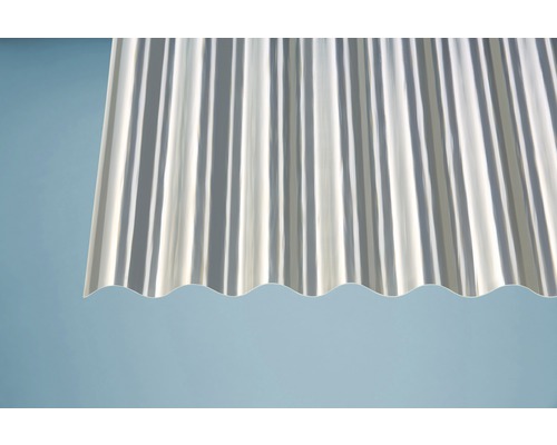 Lichtdoorlatende profielplaat voor daken en wanden