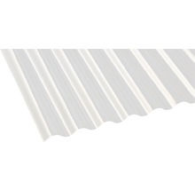 GUTTA Polyester Golfplaat sinus 76/18, naturel, 1000x1600x0,8 mm-thumb-0