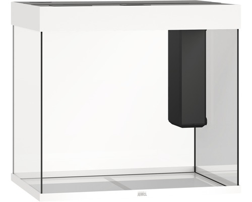 Leeg aquarium met filter