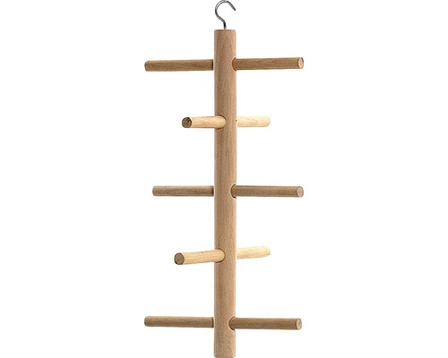 Houten vogelboom met haak om op te hangen