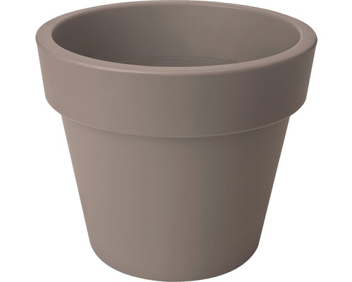 ELHO Pot Green Basics top planter kunststof, taupe Ø23 H19 cm