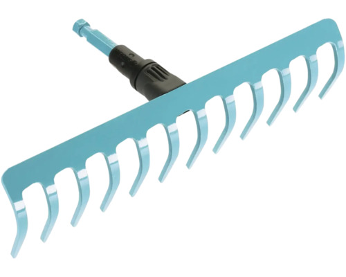 Tuinhark met tanden en verstelbare steel