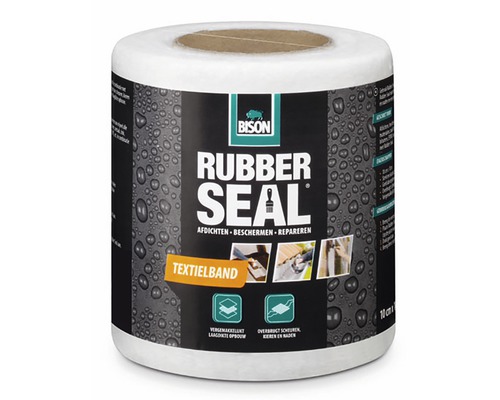 BISON Rubber seal tex.band 10 cm x 10 m