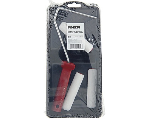 Anza lakrollerset inclusief verfroller en drie lakrollers