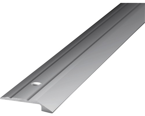 PRINZ Afsluitprofiel 30 mm aluminium zilver 100 cm Aluminium overgangsprofiel met bevestigingsgat