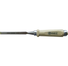 Steekbeitel met chroom vanadium staal en houten handvat, 10 mm