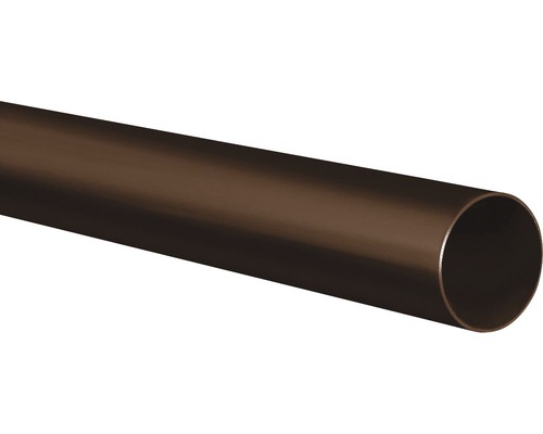 MARTENS PVC-buis regenpijp bruin 2000 x 60 mm Donkerbruine kunststof buis