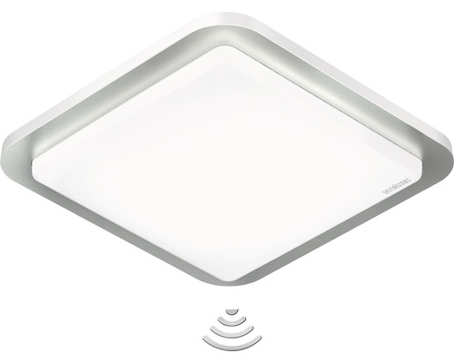 Vierkante plafondlamp met bewegingsmelder