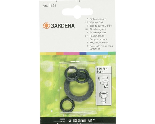 Gardena afdichtingsset 33,3 mm G1 inch
