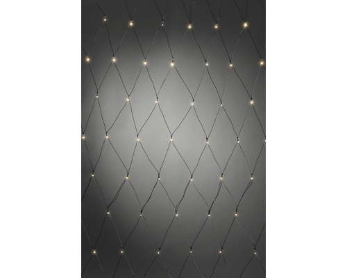 Lichtsnoer als net met kleine lampjes