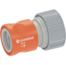 Gardena slangconnector met stopfunctie