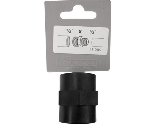 Ubbink slangverbinder met 1/2 inch schroefdraad