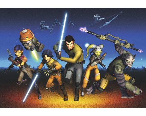 KOMAR Fotobehang papier 8-486 Disney Edition 4 Star Wars Rebels Run 368x254 cm
