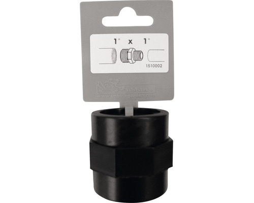 Ubbink overgangsadapter 1 inch naar 1 inch