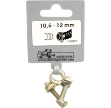 Slangklemmen set, 10,5 tot 12 millimeter