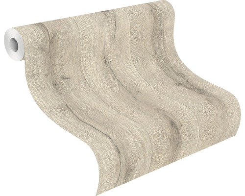 Behangrol met houtlook