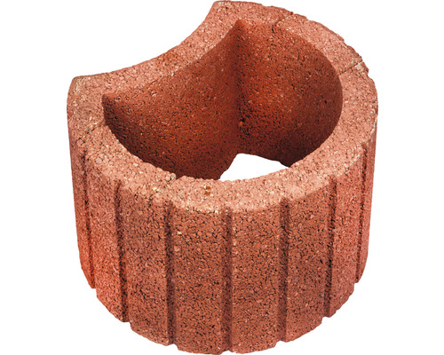 LUSIT Bloembak rood 48 x 38 x 30 cm