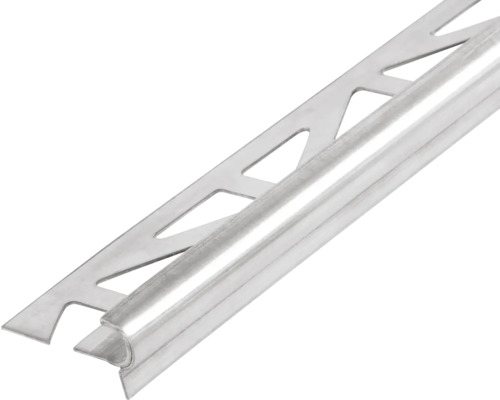 DURAL Trapprofiel RVS grijs 11 mm x 100 cm FSTE 110 Tegelprofiel van metaal