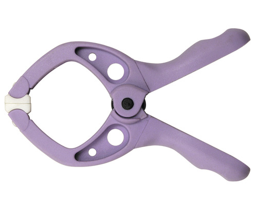 Veerklem van kunststof