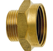 GEKA Draadnippel met buiten- en binnendraad MS G 3/4" x 1/2"