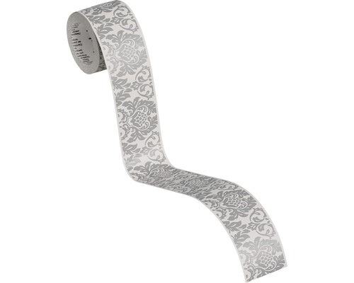 Behangrand met bloemmotief op rol