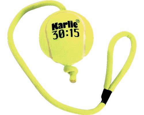 KARLIE Tennisbal met touw, geel, Ø 6 cm