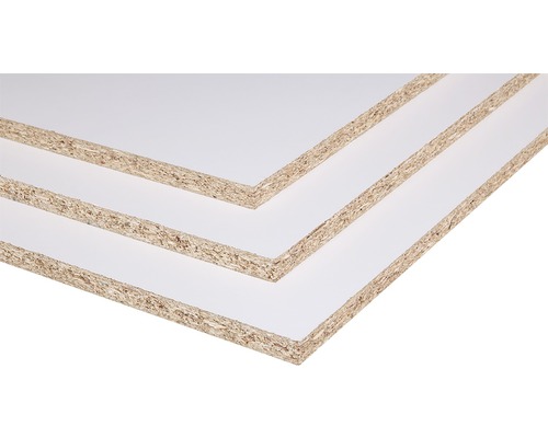 Spaanplaat wit structuur 2500x1250x12 mm Spaanplaat met witte coating
