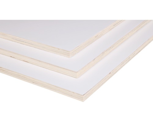Multiplex Vederprime BB/CC 2500x1220x12 mm Drie witte gecoate multiplex platen