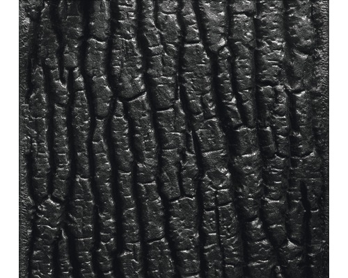 Close-up van een zwarte houtstructuur