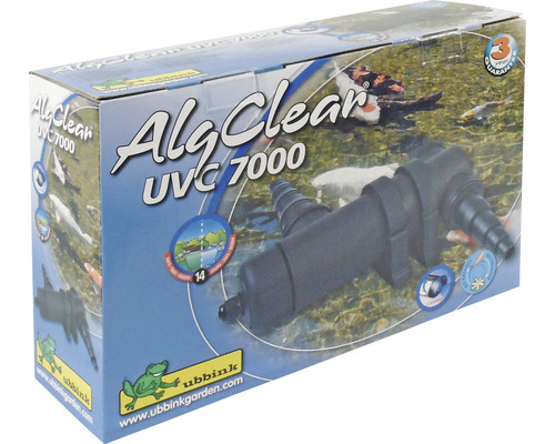 Verpakking van de Ubbink AlgoClear UVC 7000 vijverfilter