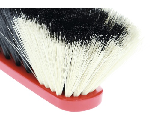 Detailopname van een handvegerborstel met borstelharen