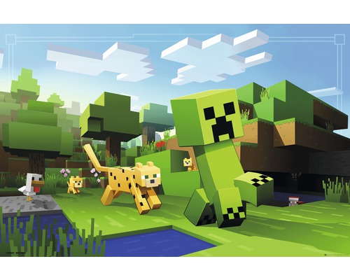 REINDERS Poster Minecraft 61x91,5 cm