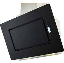 Zwarte afzuigkap met digitaal display voor de keuken