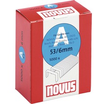 Novus nietjes type 53, 6 mm, verpakking van 5000 stuks