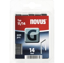 Novus nietjes type 11/14, 14 mm, verpakking van 600 stuks