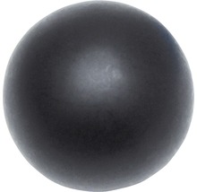 GARDINIA Memphis eindknop bol zwart ø 16 mm 2 stuks
