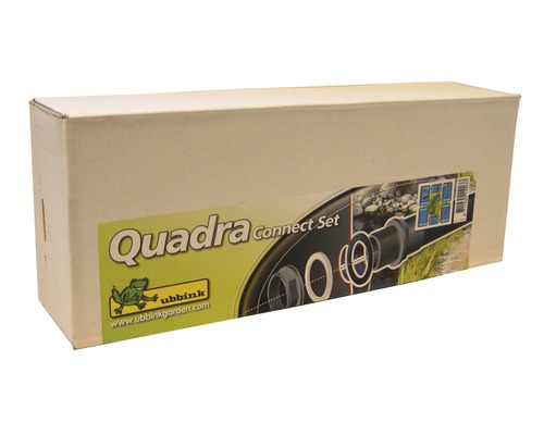 Ubbink Quadra Connect Set in een kartonnen doos