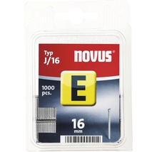 Novus nietjes type J, 16 mm, 1000 stuks in verpakking