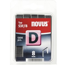 Novus nietjes type 53F/8, 1200 stuks