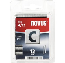 NOVUS Nieten met smalle rug, type C 4/12, 1.100 st